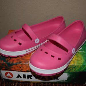 NIB Airwalk MJ Convert Sz. 2 1/2 little girls rose pink shoes vintage